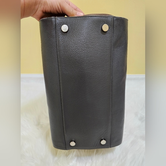 JIMMY CHOO Rosalie Grainy Calfskin Leather Satchel Bag - Picture 4 of 17